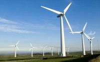 Windmills actually do not create energy, but convert kinetic energy of the wind to electrical energy.