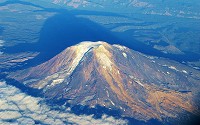 Mount Adams, at 12,276 feet (3742 metres), casts a long shadow over Eastern Washington.