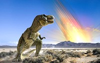 In its history, Earth has gone through periods of abrupt and catastrophic changes due to the impact of large asteroids and comets on the planet.