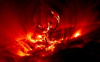 Hot gas frequently erupts from the Sun.