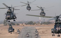 Helicopters have one or more engine driven rotors that provide lift and thrust.