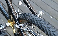 Bicycle brake systems use friction to slow down or stop a bicycle.